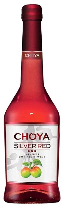Japońskie Różowe Słodkie Wino Ze śliwek Ume Choya Silver Red 500 Ml