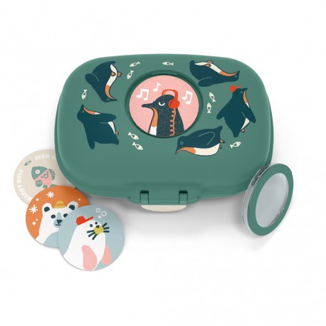 Lunchbox Bento Monbento Gram Penguin Dziecięcy 600 ml Wasabi Sushi Shop Sklep Orientalny Wrocław