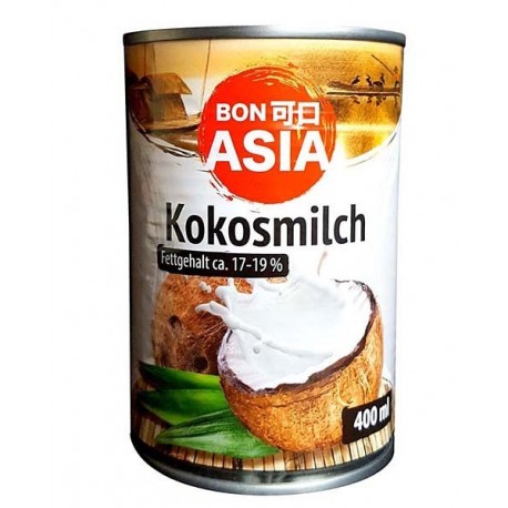 Mleczko kokosowe 17 - 19 % 400 ml Sklep Wasabi Sushi Shop Wrocław produkty i akcesoria do sushi i kuchni orientalnej