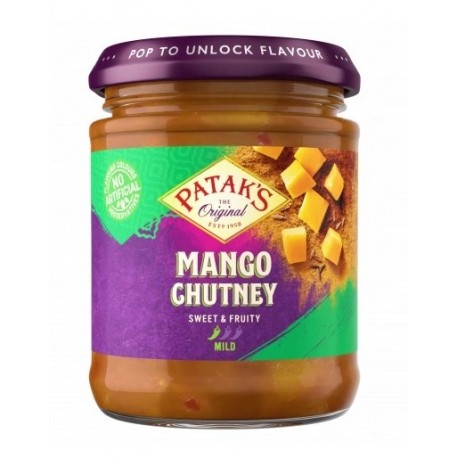 Indyjski sos mango chutney słodki 340 g Patak's  Wasabi Sushi Shop Wrocław Sklep Orientalny