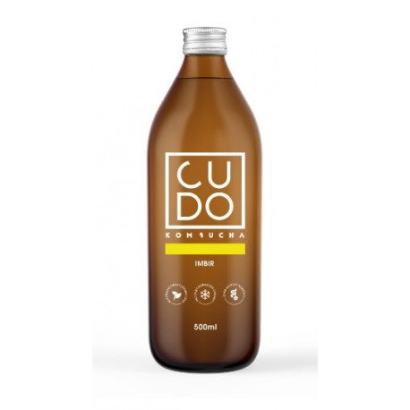 Cudo Kombucha Imbir 500 ml Wasabi Sushi Shop Sklep Orientalny Wrocław