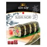 Algi Sushi Nori 50 arkuszy Premium Sen Soy 125 g Gold Wasabi Sushi Shop Sklep Orientalny Wrocław