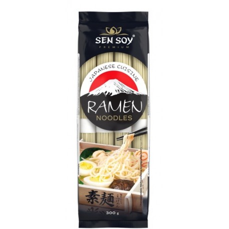 Makaron pszenny Ramen 300 g Sen Soy Wasabi Sushi Shop Sklep Orientalny Wrocław