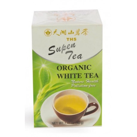 Biała Herbata Organic White Tea 20 torebek 40 g Tian Hu Shan Wasabi Sushi Shop Sklep Orientalny Wrocław