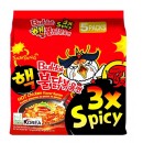 Zupka Ramen 3 x Spicy Hot Chicken Buldak 5 x 140 g Samyang Korea