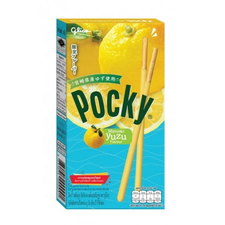 Paluszki Pocky o smaku Yuzu 33 g Glico Wasabi Sushi shop Sklep Orientalny Wrocław