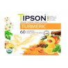 Tipson Kurkuma mix assorted herbata ziołowa organiczna 60 szt
