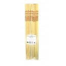 Pałeczki bambusowe z nadrukiem 10 par