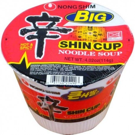Zupa instant ostra - Shin Ramyun 114 g Wasabi Sushi Shop produkty i akcesoria do sushi i kuchni orientalnej