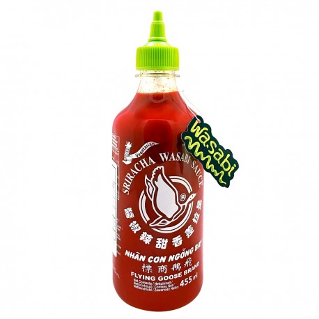 Sos chili Sriracha z wasabi 455 ml - ostry Wasabi Sushi Shop klep Orientalny Wrocław