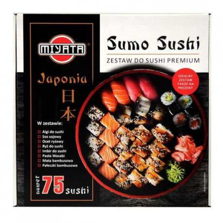 Zestaw do Sushi Sumo 75 Miyata Wasabi Sushi Shop Sklep Orientalny Wrocław