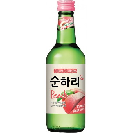 Soju brzoskwiniowe Chum Churum 360 ml Wasabi Sushi Shop Wrocław Sklep Orientalny