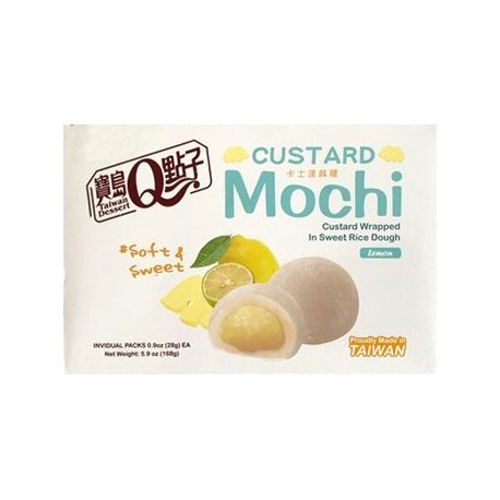 Mochi z kremem cytrynowym custard 168 g Wasabi Sushi Shop Wrocław Sklep Orientalny
