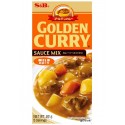 Japońskie Golden Curry Mild (łagodne) 92 g S&B 5 p