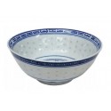 Chińska niebieska porcelana ryżowa miska